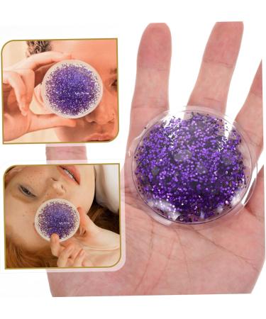 Angoily 2 Pairs Gel Eye Mask Round Cold Hot Eye Cover Cooling Eye Cover Women Eye Covers Reusable Eye Sleep Patch Under Eye Pad Fatigue Relaxing Eye Pads Summer Purple PVC Ice Cream - Buy Online on GoSupps.com