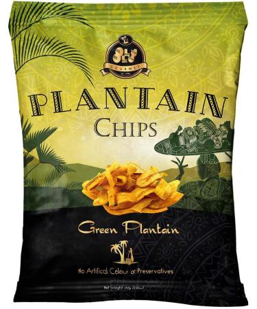 Olu Olu Plantain Chips Green 60g Box of 24-Fd