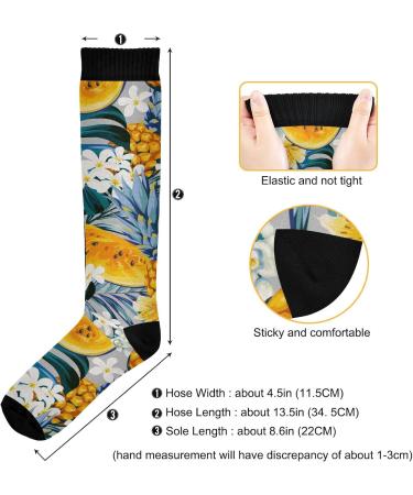 Haskirky High Elasticity Compression Socks - 2 Pairs, Universal Adult Knee-High Socks for Leisure, Fatigue Relief, Running, and Daily Wear - Buy Online on GoSupps.com