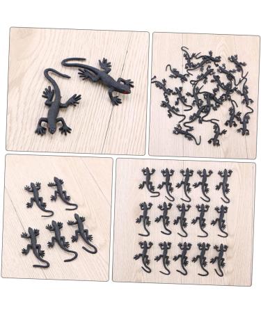 Shop Healeved 10-Pack Halloween Simulation Gecko Toys | Mini Black Gecko Models for April Fools & Creepy Halloween Decor - 3.5x8cm - Buy Online on GoSupps.com