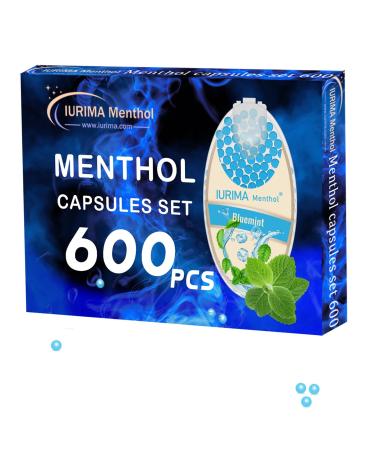 6 Boxes of 600 Flavor Beads DIY Portable Bead Filter Capsule Box