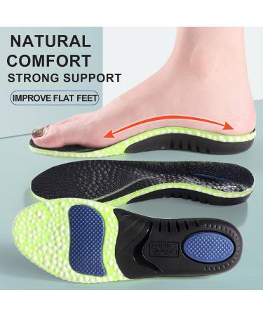 Men's & Women's Arch Support Orthopedic Insoles - Shock Absorbing Cushions for Pain Relief | Sports Sole Inserts - Buy Online on GoSupps.com