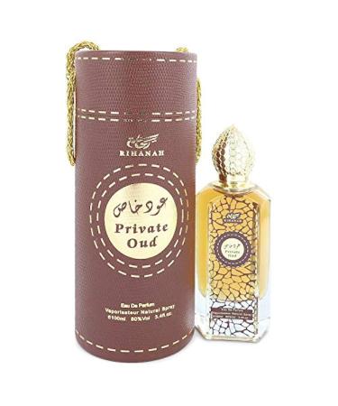 Rihanah Private Oud by Rihanah Eau De Parfum Spray (Unisex) 3.4 oz / 100 ml (Men)