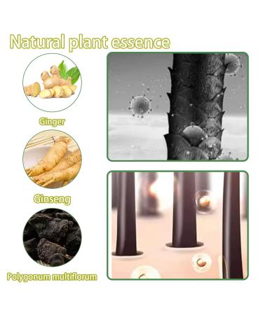 10 PCS Natural Coffee Hair Dye - Long-lasting Plant Extract Bubble Shampoo for Gray Hair | Home Salon Use - Buy Online on GoSupps.com