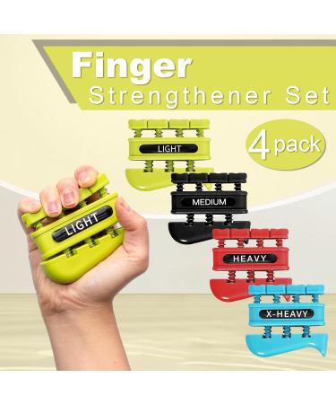 Grip Strength Trainer - Enhance Finger Wrist & Hand Strength for Home Office Gym Climbing & Therapy - Buy Online on GoSupps.com