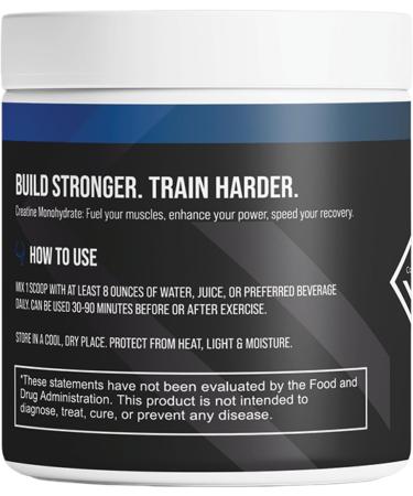 CorVive Creatine Monohydrate - Pure & Unflavored Creatine Powder - Vegan Gluten Free No Additives Non-GMO - Easy-Mix Formula for Strength & Performance Support - 5 g per Serving - 50 Servings - Buy Online on GoSupps.com