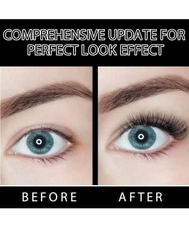 Teenitor Natural Look Wispy Mink False Eyelashes Pack with Applicator - Buy Online on GoSupps.com