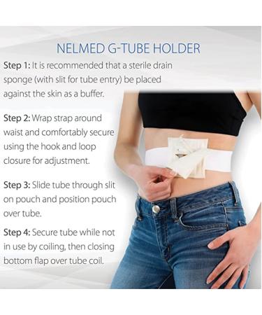 Buy Adjustable Cotton Peritoneal Dialysis Belt - Washable & Breathable PD Catheter Holder for G-Tube & Drainage Tube - International Shipping - Buy Online on GoSupps.com