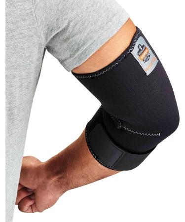 Ergodyne ProFlex 655 Neoprene Elbow Sleeve with Strap - Medium Size Black | International Shipping Available - Buy Online on GoSupps.com