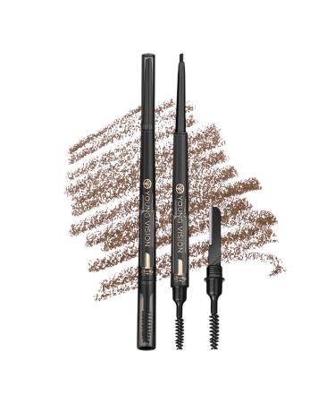 LXZJJM Microblading Eyebrow Pencil 3-in-1 Eyebrow Pencil Waterproof And Smudge-Proof Precise Brush-Tip Create Natural-Looking Brows Stay on All Day (03)