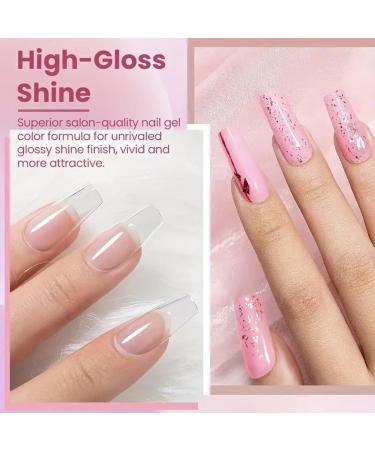 Gen rico 3D Nail Gel - 4 Colors Gel Manicure Glue | 3D Nail Molding Glue for French Daily Diamond Diamond Embossing Flexible Light Printing - Buy Online on GoSupps.com