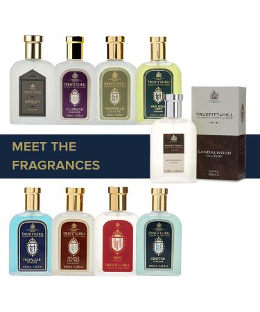 Truefitt & Hill Sandalwood Cologne - 3.38 oz | Fresh Update on a Classic Fragrance - Buy Online on GoSupps.com
