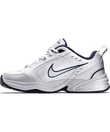 Nike Air Monarch IV Cross Trainer 9 - White/Metallic Silver - Buy Online on GoSupps.com