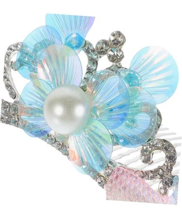 Ipetboom Rhinestone Comb Rhinestone Bobby Pins Headband Wig Hair Pin The Crown Hair Clip Hair Barrettes Tiara Girls Headpiece Girl Hairpiece Metal Rhinestones Miss Hair Comb - Buy Online on GoSupps.com