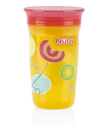 Nuby 1pk No Spill 360 Degree Printed Wonder Cup - Assorted Colors - Buy Online on GoSupps.com