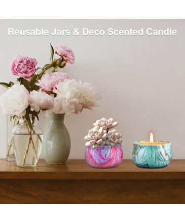 Scented Candles Gift Set for Women - 9 Pack Natural Soy Wax Aromatherapy Candles for Spa Meditation & Special Occasions - Buy Online on GoSupps.com