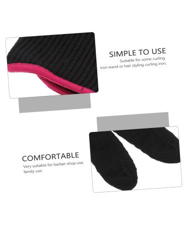 OUNONA 1 Set 4pcs Gloves Heated Mittens Bumps Heat Glove Silicone Bumps Proof Glove Grill Glove Silicone Bumps Heat Proof Glove Bumps Heat Resistant Glove Anti-collision Hairdressing Tool Black 21.5X12.2 cm - Buy Online on GoSupps.com