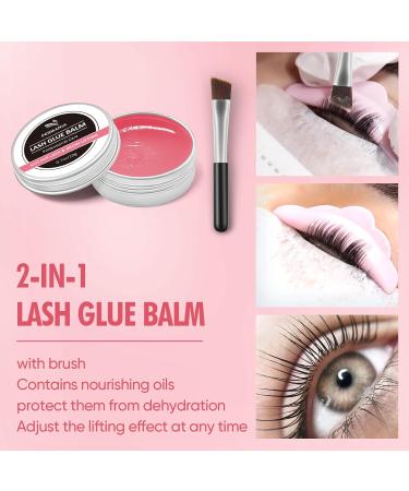 PERMANIA Strawberry Scented Lash Lift Adhesive | Strong Eyelash Perm Glue | Fast Drying | 20g - Buy Online on GoSupps.com