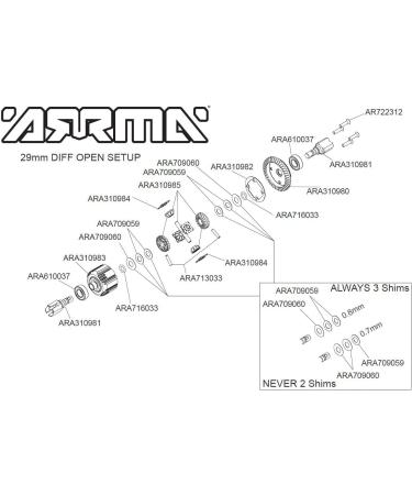 Shop Active F/R Diff Set GP4 5mm 10K - Premium Quality for Performance Racing | Fast International Shipping - Buy Online on GoSupps.com