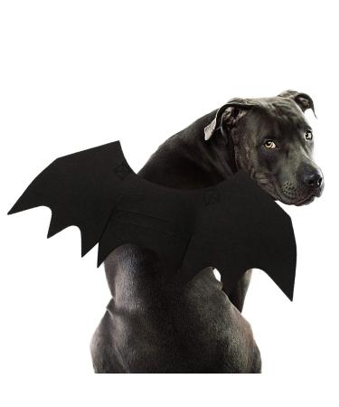 Rypet Dog Bat Costume - Halloween Pet Costume Bat Wings Cosplay Dog Costume Cat Costume for Party Large (Pack of 1)
