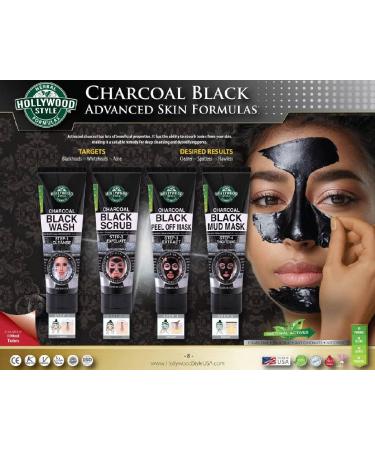 Hollywood Style Black Peel Off Mask 3.2 Oz - Skin Detox and Pore Cleansing - Buy Online on GoSupps.com