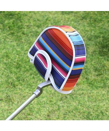 HDE Mallet Putter Cover with Magnetic Closure - Baja Poncho Design | Golf Headcover - Buy Online on GoSupps.com