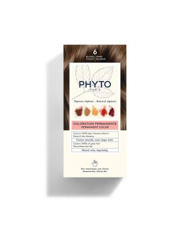 Phyto Color Permanent Color-Treatment Ultra Shine with Botanical Pigme Multicoloured