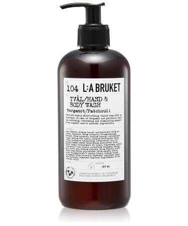 L:A Bruket No. 104 Bergamot/Patchouli Hand and Body Wash 450 ml