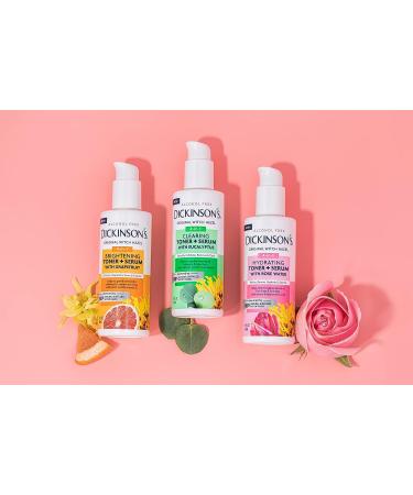 Dickinson's Witch Hazel Hydrating Toner + Serum with Rose Water - Soothing Skincare Essential - Buy Online on GoSupps.com