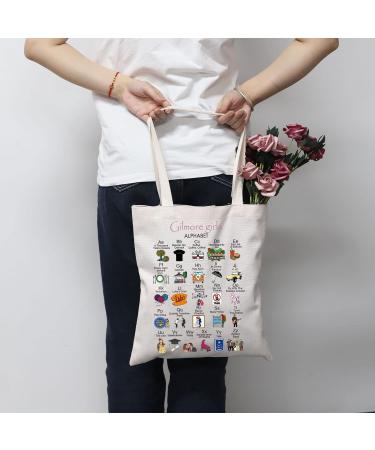 Gilmore Tv Show Gift LorelaiÂ Rory Gilmore Fan Gift Gilmore Tote Bag for Girl Gilmore Gil-more Tote - Buy Online on GoSupps.com