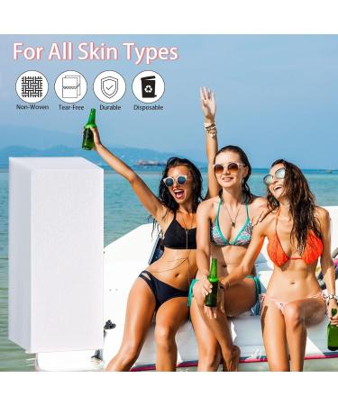 300 Pieces Waxing Strips - Glitter Fleece Strips for Warm Wax & Sugar Paste | Facial & Body Hair Removal | International Shipping - Buy Online on GoSupps.com