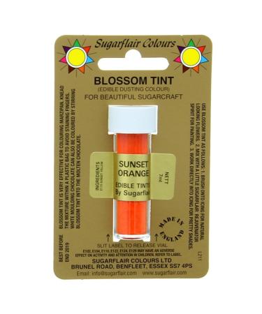 Sugarflair Blossom Tint Edible Dusting Colour - Sunset Orange