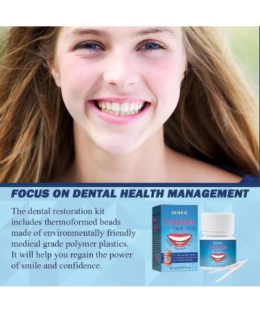 Temporary Tooth Filling Repair Kit - DIY Dental Repair Granules for Broken Teeth - Buy Online on GoSupps.com