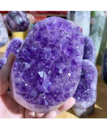 Room Decoration 300G-2400G Natural Purple Crystal Geode Rough Stone Amethyst Cluster Freeforms 1pc (Color : 1.5-1.6kg) - Buy Online on GoSupps.com
