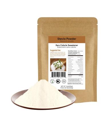 CCnature Stevia Powder Extract Natural Sweetener Zero Calorie Sugar Substitute 16oz 454 g (Pack of 1)