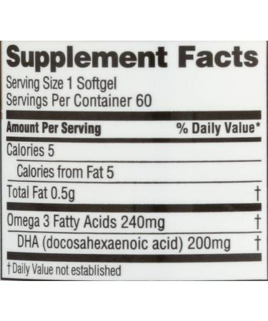 Buy Spectrum Essentials Prenatal DHA Softgels 200mg - 60 Count for Optimal Pregnancy Support - Buy Online on GoSupps.com