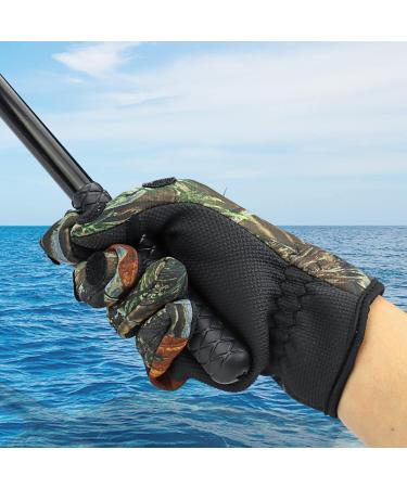 BB Hapeayou Fishing Gloves 3 Fingerless Anti-Slip Gloves for Men & Women | Waterproof Windproof Outdoor Sports Gear | Perfect for Fishing & Cycling (1 Pair) - Buy Online on GoSupps.com