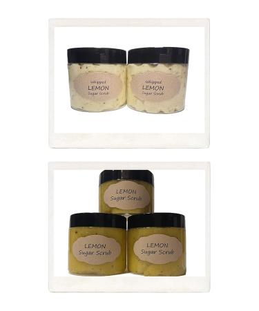 Lemon Sugar Scrub 6 oz - Exfoliating & Moisturizing | Buy Internationally - Buy Online on GoSupps.com