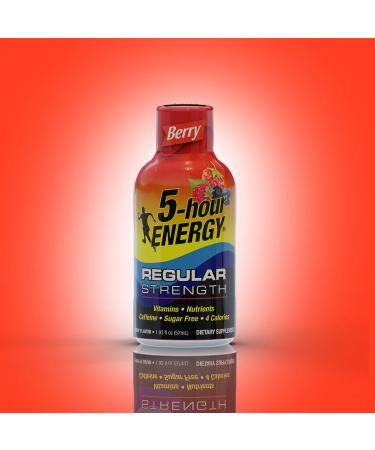 Living Essentials 5 Hour Energy Berry Supplements - 12 Count - Buy Online on GoSupps.com