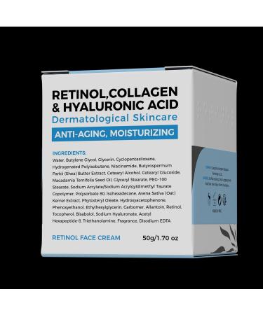  OUKEYA OUKEYA Retinol Face Cream - 3% Retinol + 5% Niacinamide & Hyaluronic Acid - Anti-Wrinkle Anti-Aging Whitening Moisturizing Oil Control 2 x 50g - Buy Online on GoSupps.com