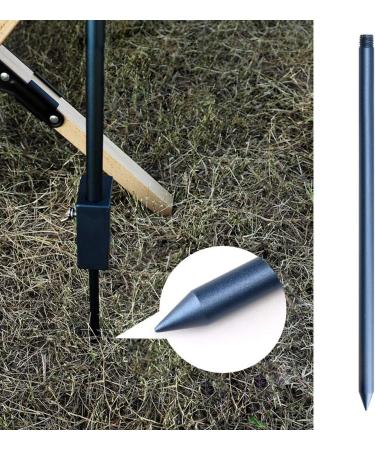 TOBWOLF Portable Camping Folding Lamp Pole - Collapsible Aluminum Lantern Stand for Picnic, Hiking, Fishing - Outdoor Hanging Light Holder Stick - Lightweight & Portable - Blue - Buy Online on GoSupps.com