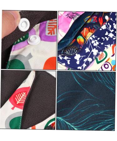 FRCOLOR 18 STK Reusable Storage Bags & Washable Period Pads - Portable Waterproof Silent Cloth Pads for Women - Buy Online on GoSupps.com