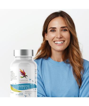 BIO PACK Carnium Botanicals Unibiotic Strong Probiotic capsules with 15 cultures complex Microbiome capsules glutenfree & vegan 30 capsules - Buy Online on GoSupps.com
