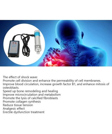 Pain Relief Massage Device | Shock Wave Therapy for Plantar Fasciitis & Tendonitis | Silver - Buy Online on GoSupps.com