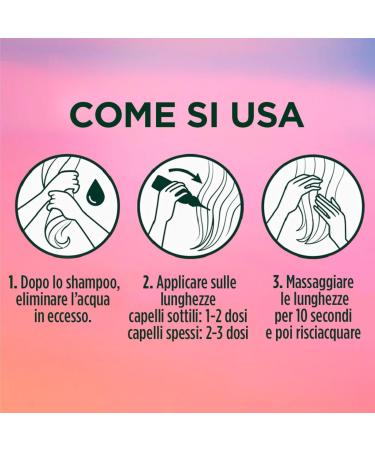  Garnier Garnier Fructis Hair Drink Papaya Lamellar Balm Repair for Damaged Hair Detangling Action Extra Shine Silicone-Free 2 x 200 ml Bottles - Buy Online on GoSupps.com