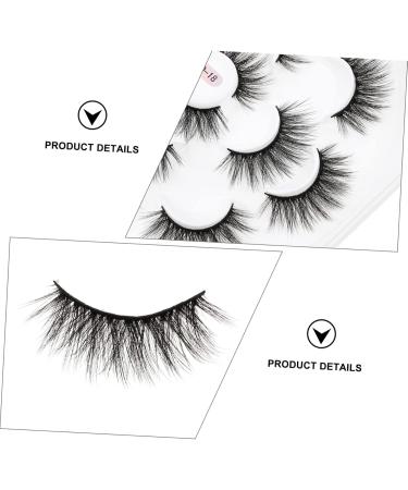 DRESSOOS 1 Box 6d False Eyelashes 3d Volume Lashes Fake Eyelashes Woman Makeup False Lash Wispy Lashes Dense Makeup Eyelashes Fake Lashes False Eyelash Makeup Accessory Chemical Fiber - Buy Online on GoSupps.com