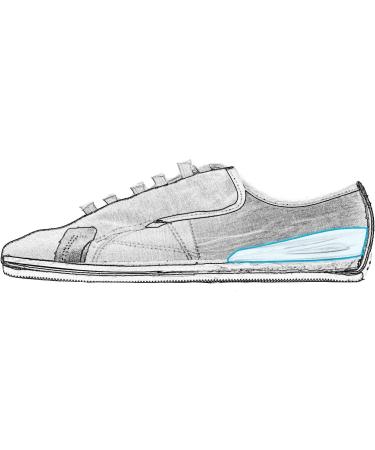 Fuchsia Gel Heel Pillow for Pain Relief | Orthopedic Silicone Cushion for Heel Spur Achilles Pain & Plantar Fasciitis | Fits Shoe Size 39-42 - Buy Online on GoSupps.com