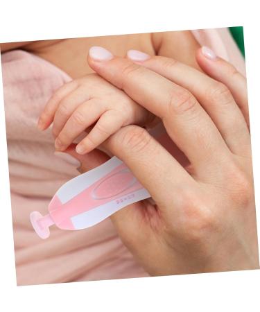 UPKOCH 1pc Nail Nail File Electric Toenail Clippers Trimmer Nail Electric Nail Shaper Dollhouse Stair Kit Newborn Kit Pink Child Nail Drill Abs Dropshipping - Buy Online on GoSupps.com