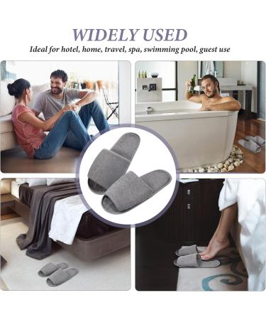 Milists Disposable Hotel Slippers for Couples - Thick Cotton Travel & Home Guest Slippers | Comfortable Leisure Shoes for Men & Women | Perfect for Salons & Pedicures - Buy Online on GoSupps.com