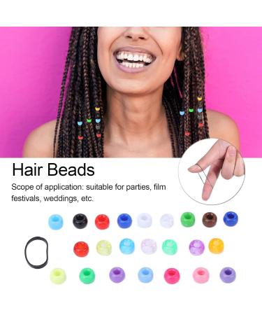 Shop Trendy Hair Beads for Braids - Pearl & Rainbow Sets | Colorful Hairstyle Accessories for Girls & Women - Buy Online on GoSupps.com